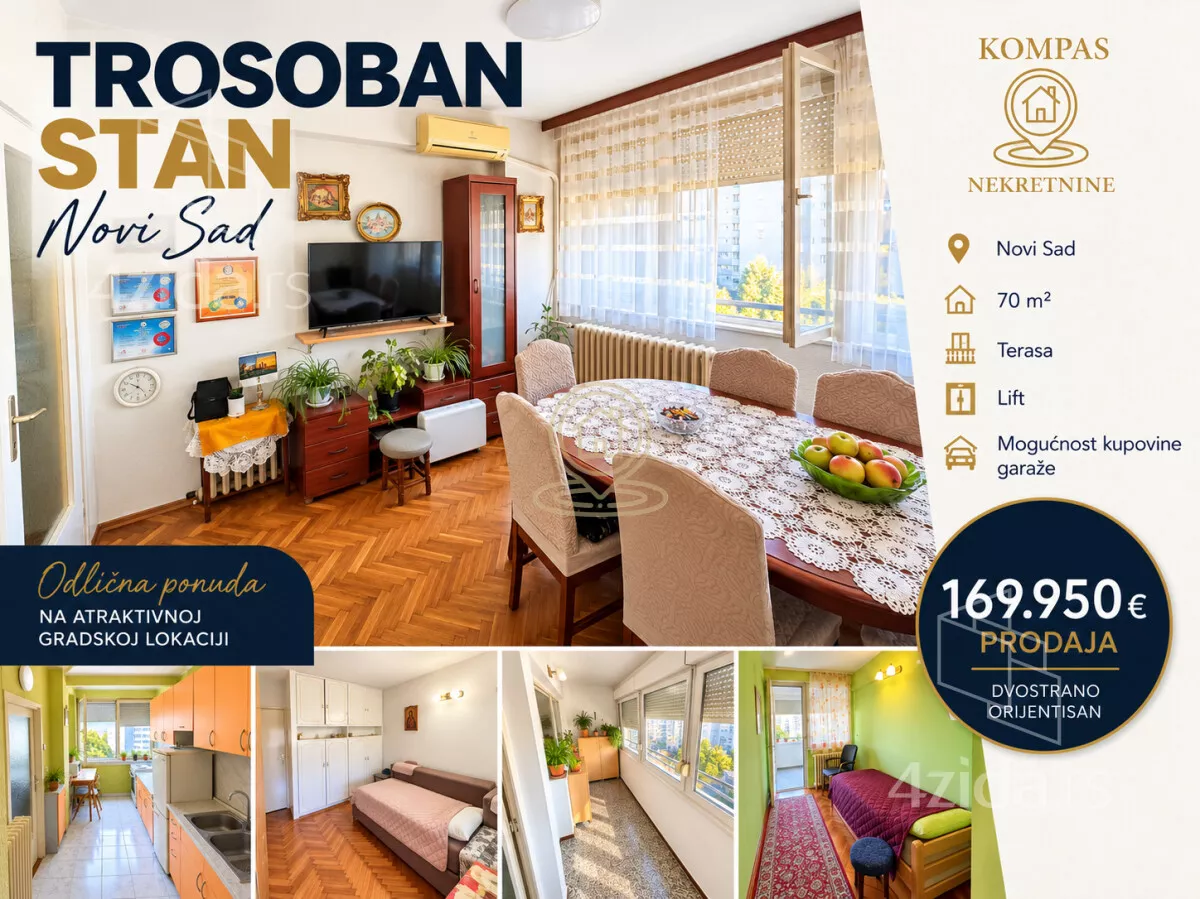 Trosoban stan | 4zida