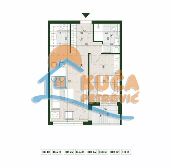 Dvosoban stan | 4zida