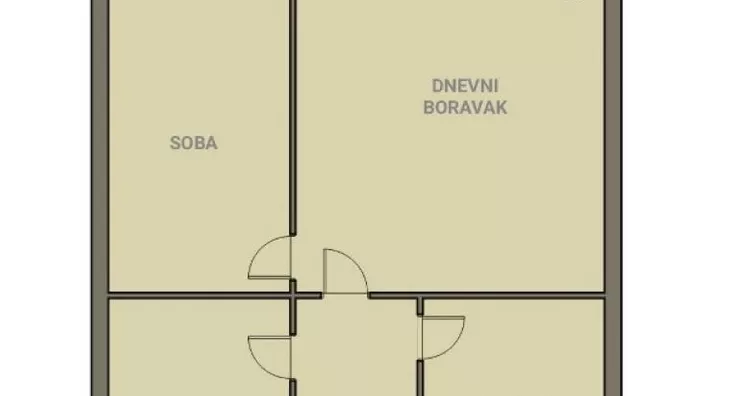 Jednoiposoban stan | 4zida