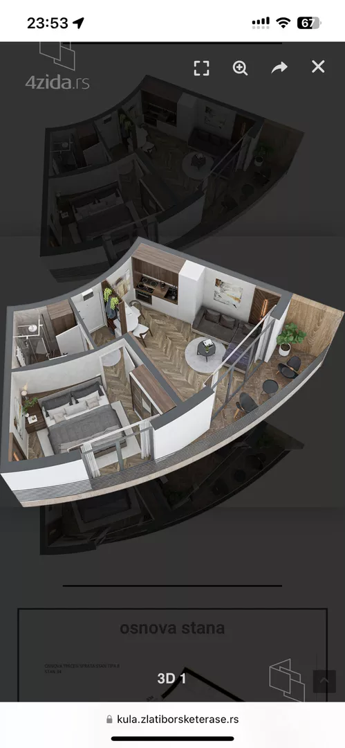 Dvosoban stan | 4zida