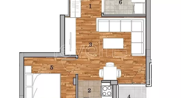 Jednoiposoban stan | 4zida