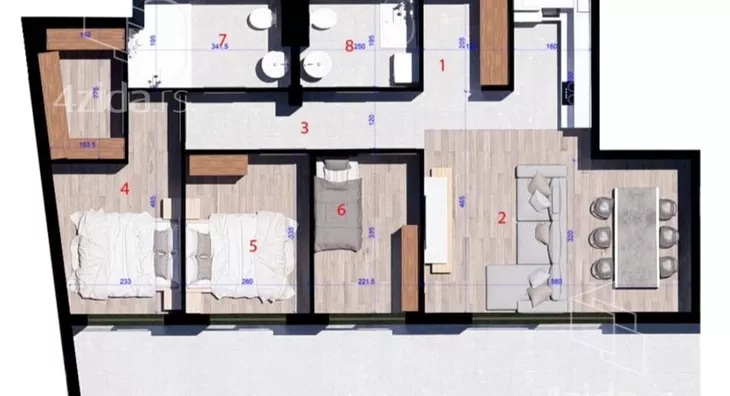 Četvorosoban stan | 4zida