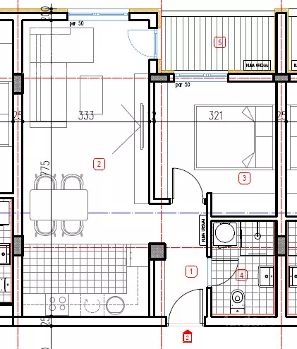 Jednoiposoban stan | 4zida