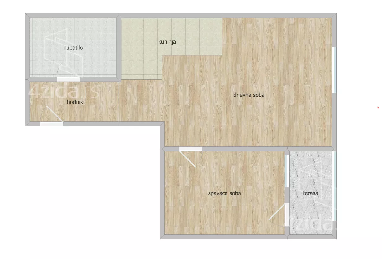 Dvosoban stan | 4zida