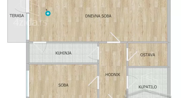 Dvosoban stan | 4zida