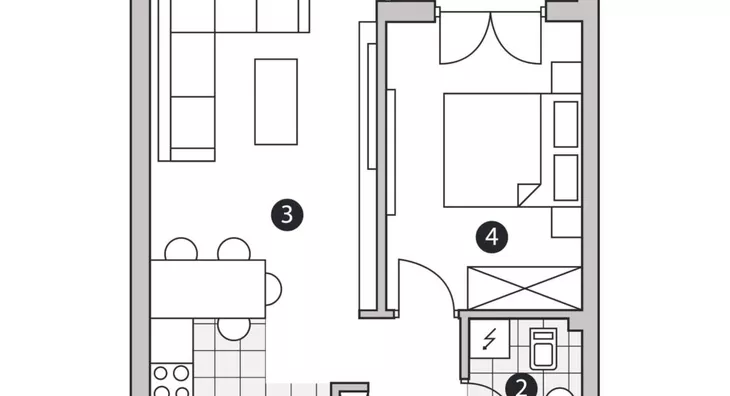 Dvosoban stan | 4zida