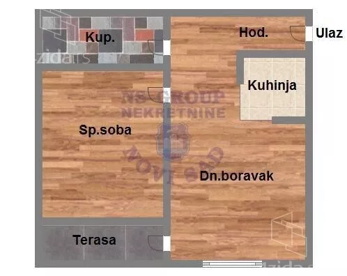 Jednoiposoban stan | 4zida