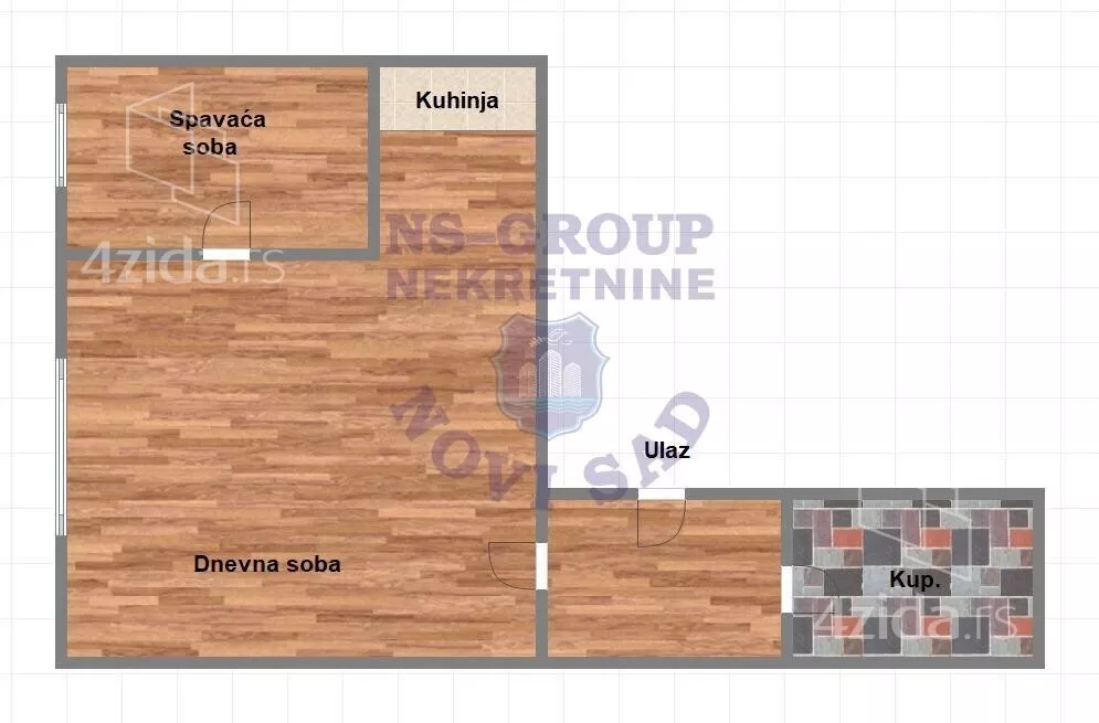 Jednoiposoban stan | 4zida