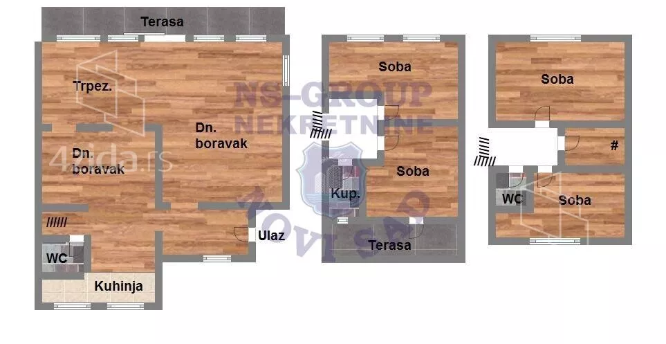 3-etažna kuća | 4zida