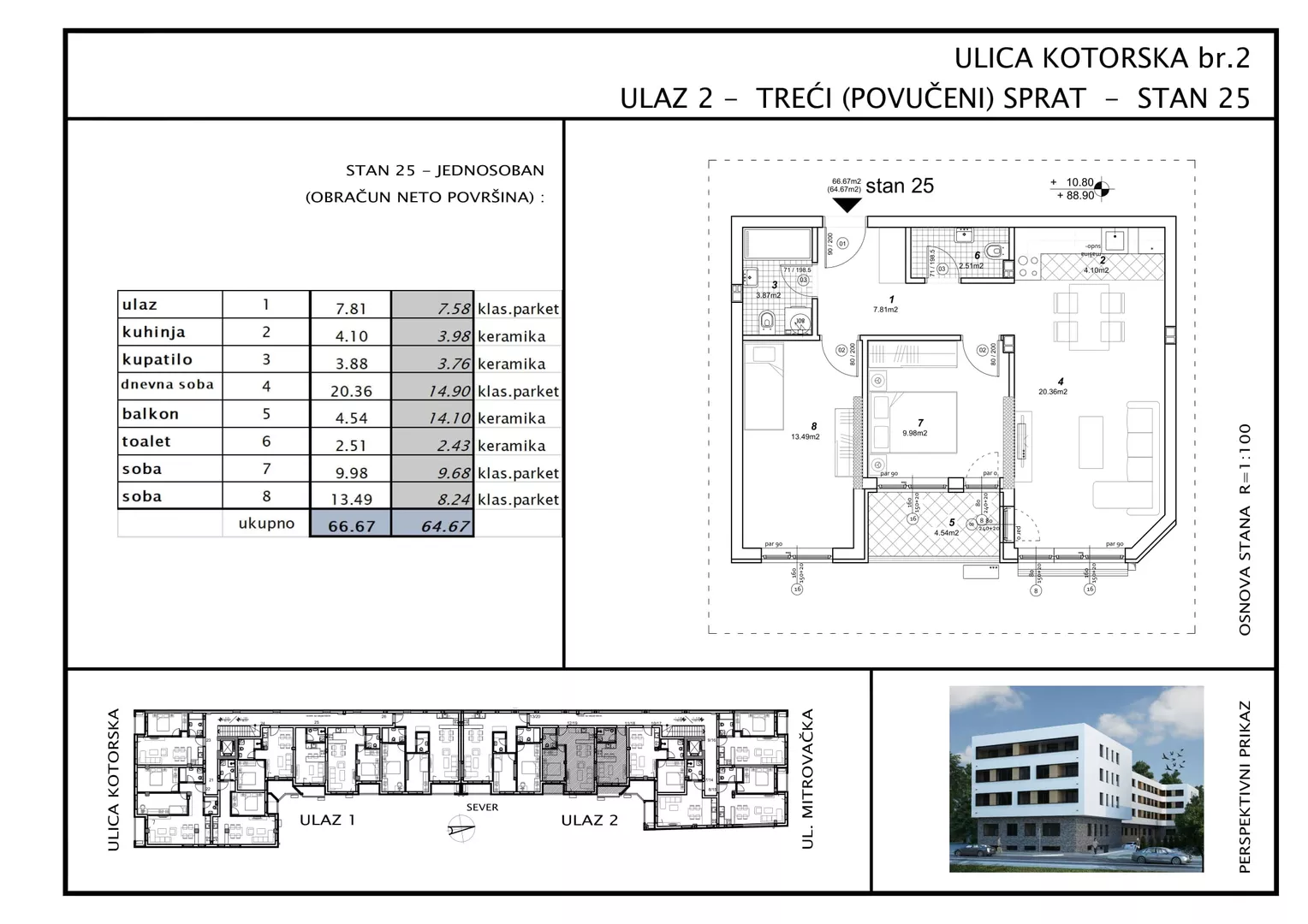 Trosoban stan | 4zida