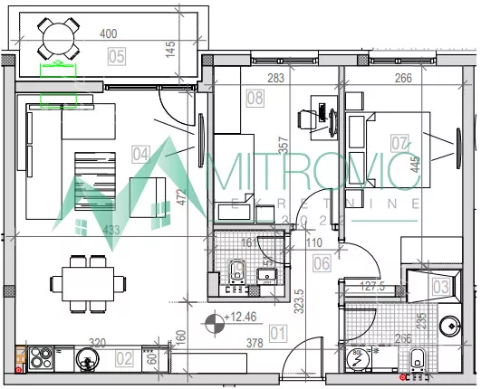 Trosoban stan | 4zida