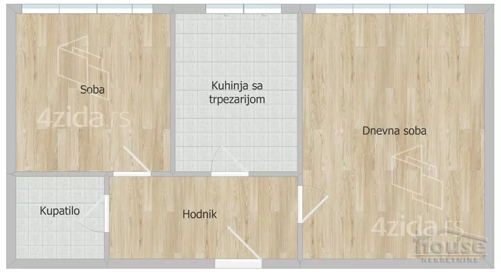 Dvosoban stan | 4zida