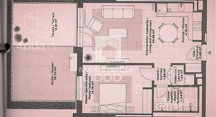 Dvosoban stan | 4zida