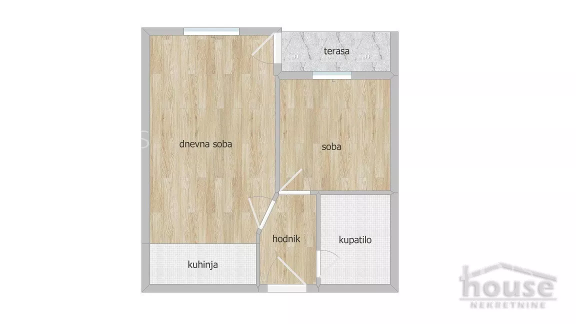 Jednoiposoban stan | 4zida