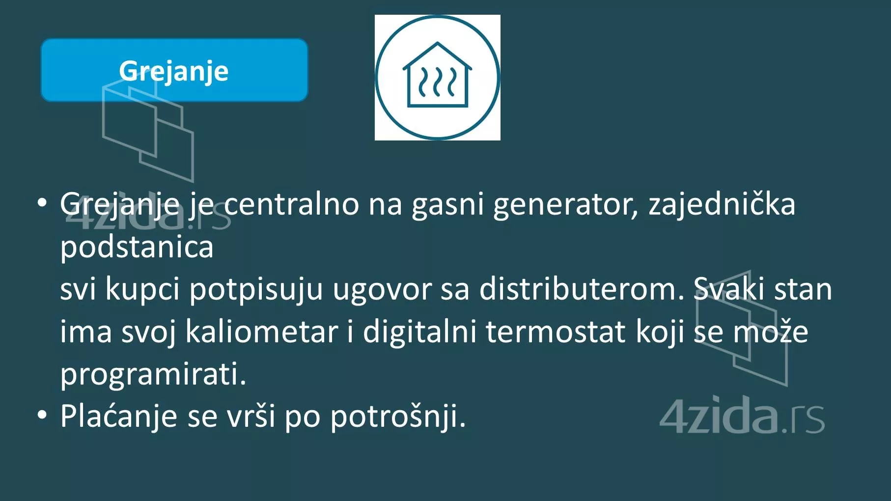 Jednosoban stan | 4zida