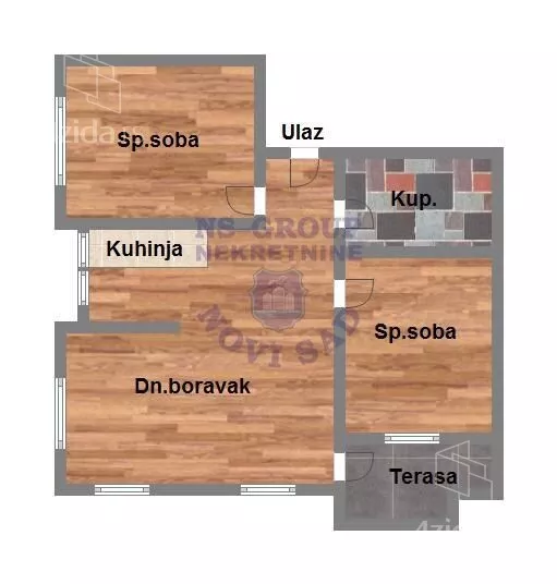 Trosoban stan | 4zida