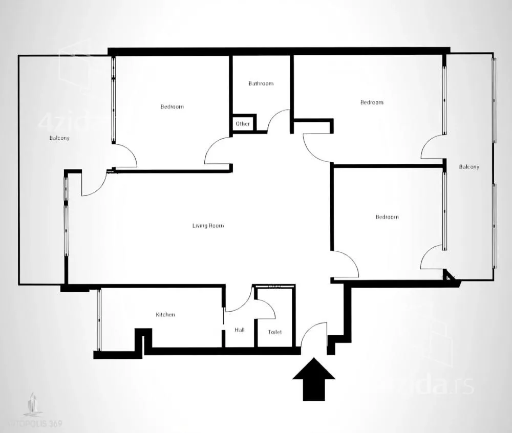 Četvorosoban stan | 4zida