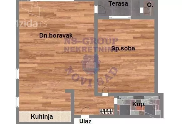 Dvosoban stan | 4zida