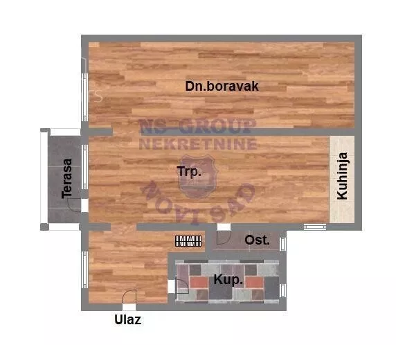 Jednosoban stan | 4zida