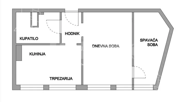 Dvosoban stan | 4zida