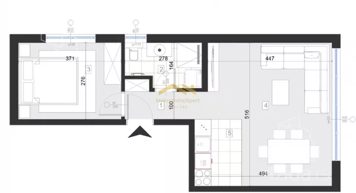 Dvosoban stan | 4zida