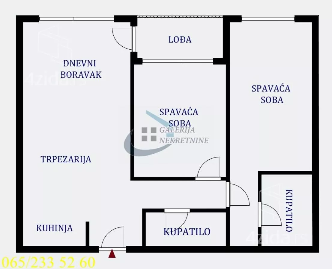 Trosoban stan | 4zida