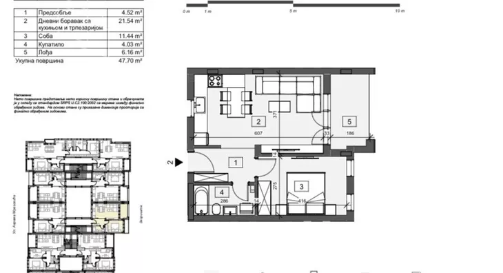 Dvosoban stan | 4zida