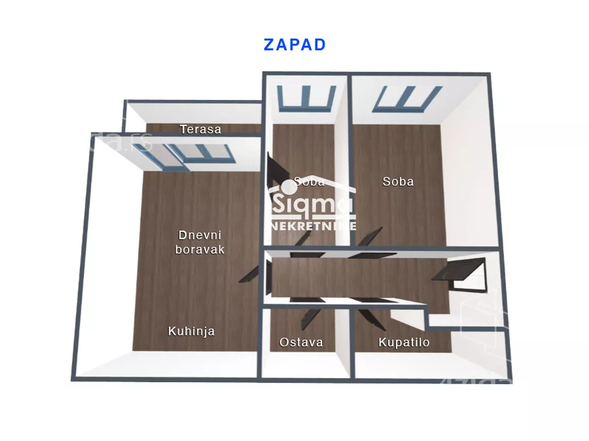 Dvoiposoban stan | 4zida