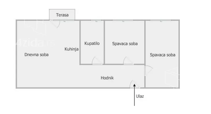 Trosoban stan | 4zida