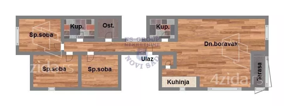 Četvorosoban stan | 4zida