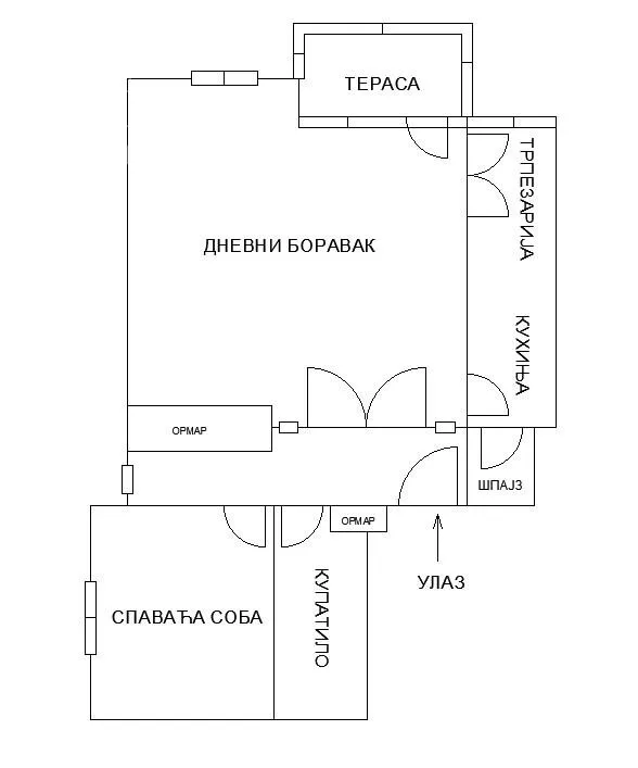 Dvosoban stan | 4zida