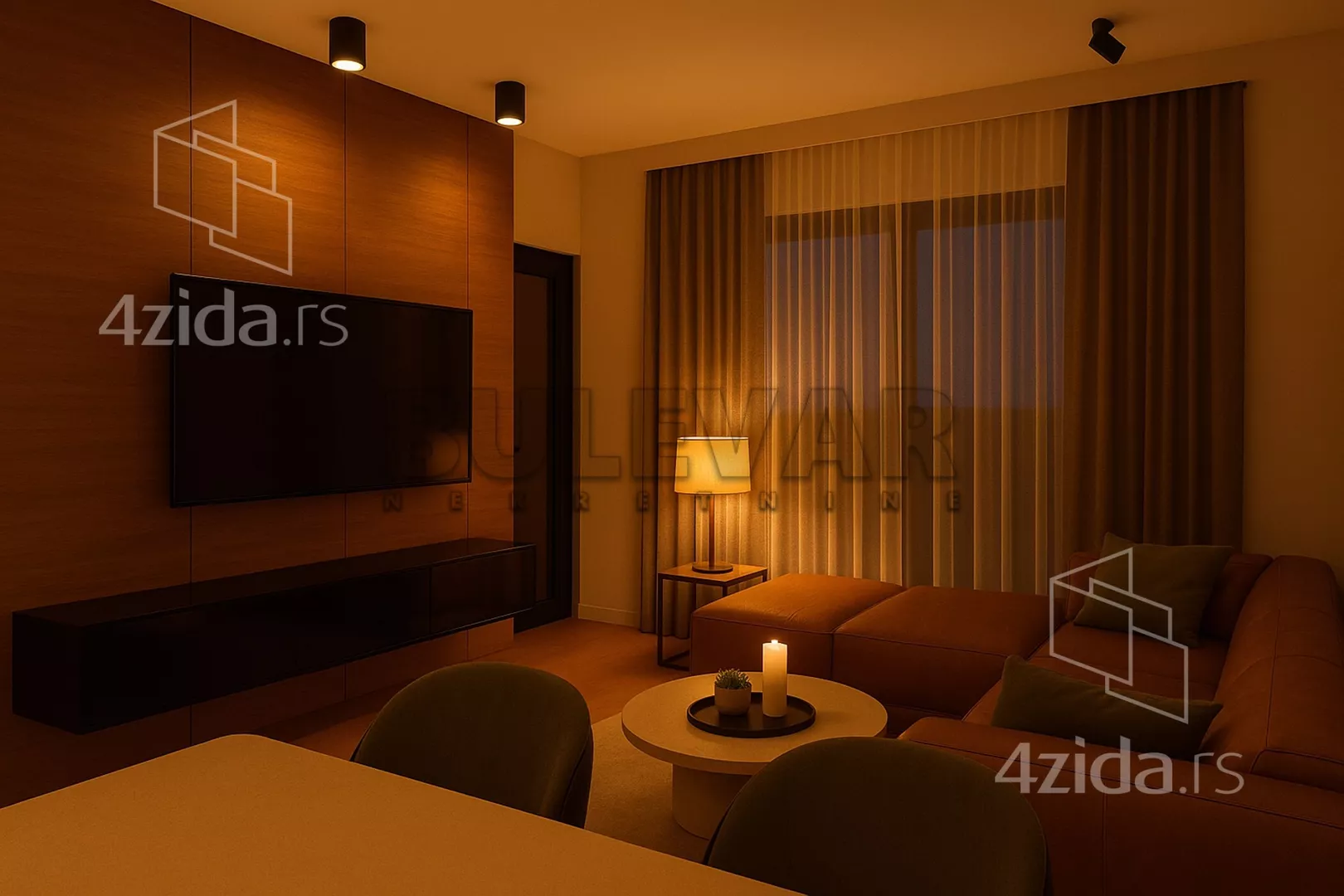 Jednoiposoban stan | 4zida