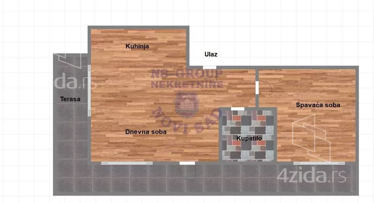 Dvosoban stan | 4zida