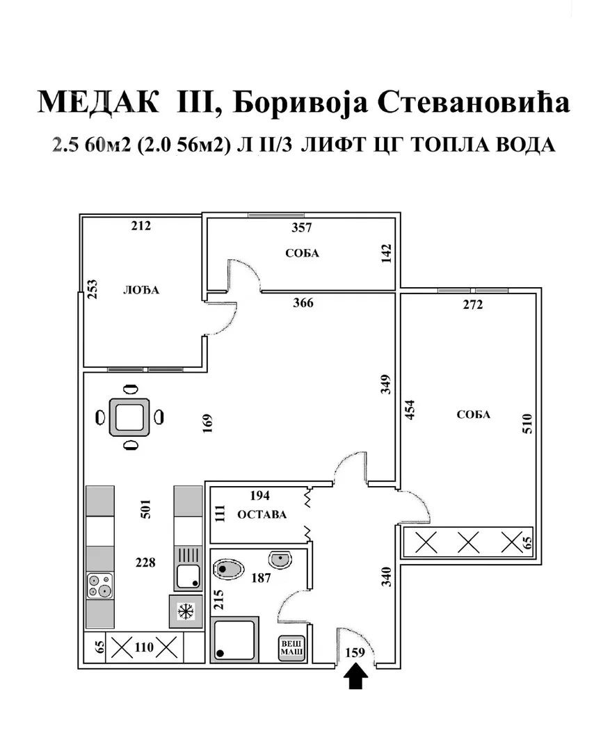 Dvoiposoban stan | 4zida