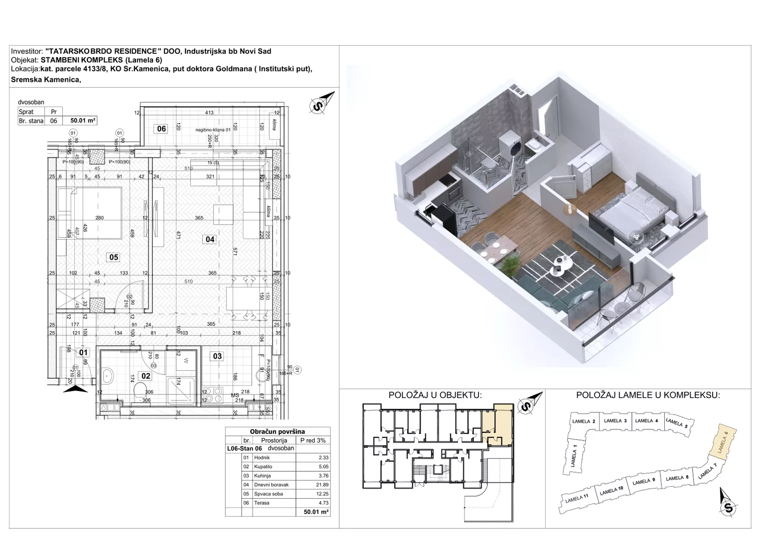 Dvosoban stan | 4zida