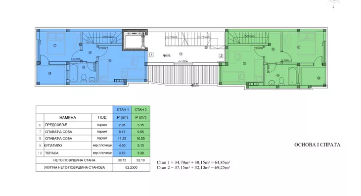 Troiposoban stan | 4zida