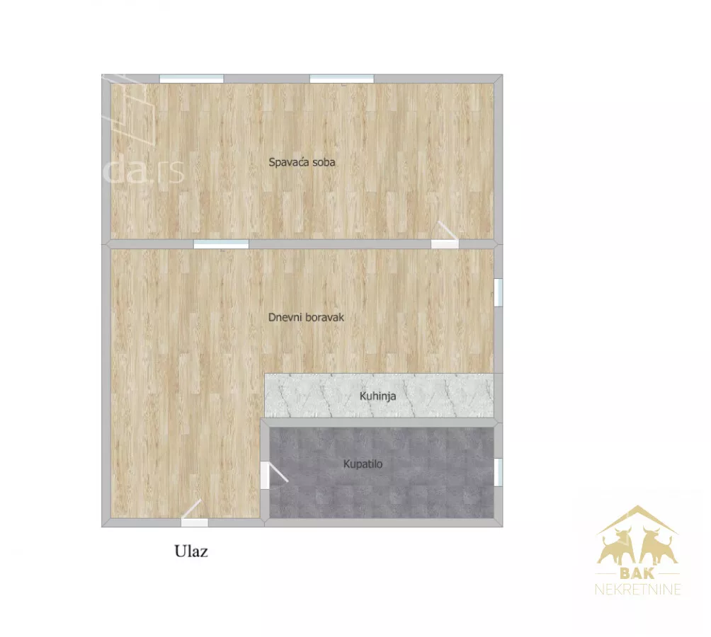 Jednosoban stan | 4zida