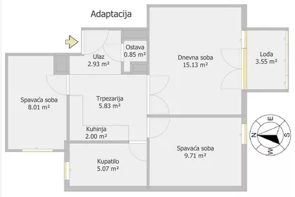 Serdara Janka Vukotića 14 | 4zida.rs