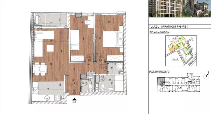 Trosoban stan | 4zida