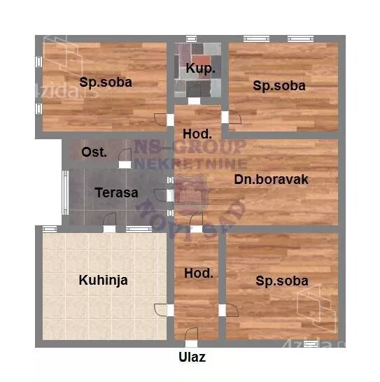 Četvorosoban stan | 4zida