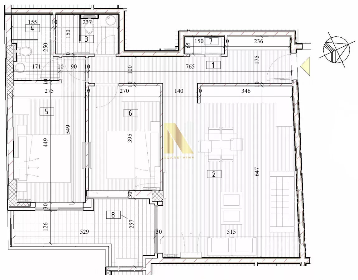 Trosoban stan | 4zida