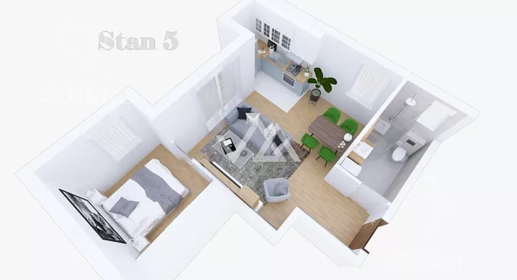 Dvosoban stan | 4zida