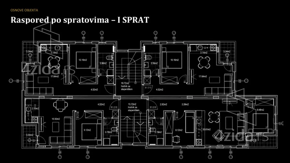 Jednoiposoban stan | 4zida