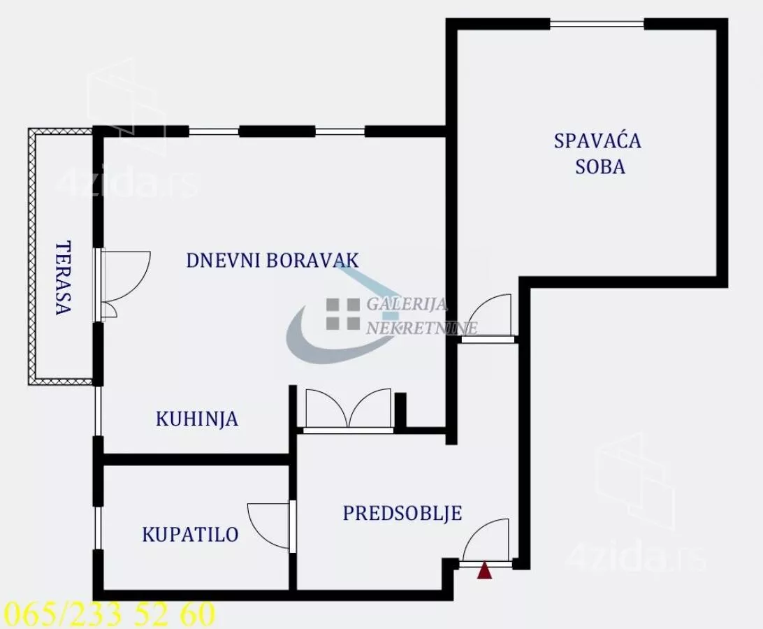 Dvosoban stan | 4zida