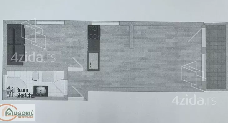 Dvosoban stan | 4zida
