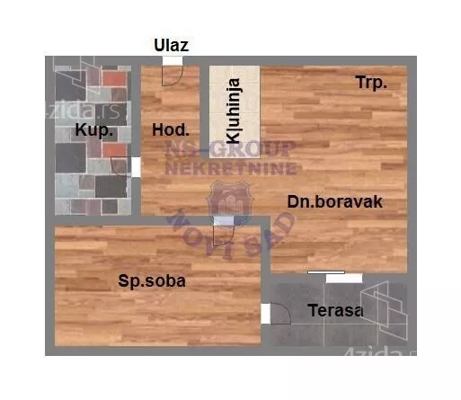 Dvosoban stan | 4zida