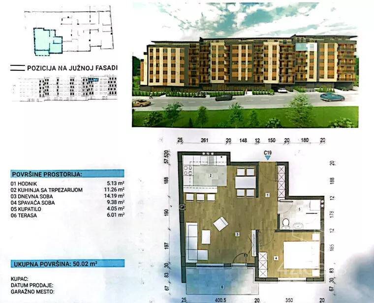 Dvosoban stan | 4zida