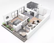 Jednoiposoban stan | 4zida