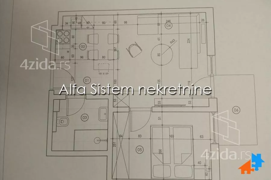 Dvosoban stan | 4zida