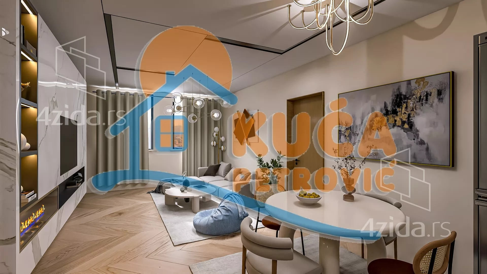 Trosoban stan | 4zida